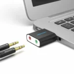 Vention Vab-s17-b Εξωτερική USB Κάρτα Ήχου
