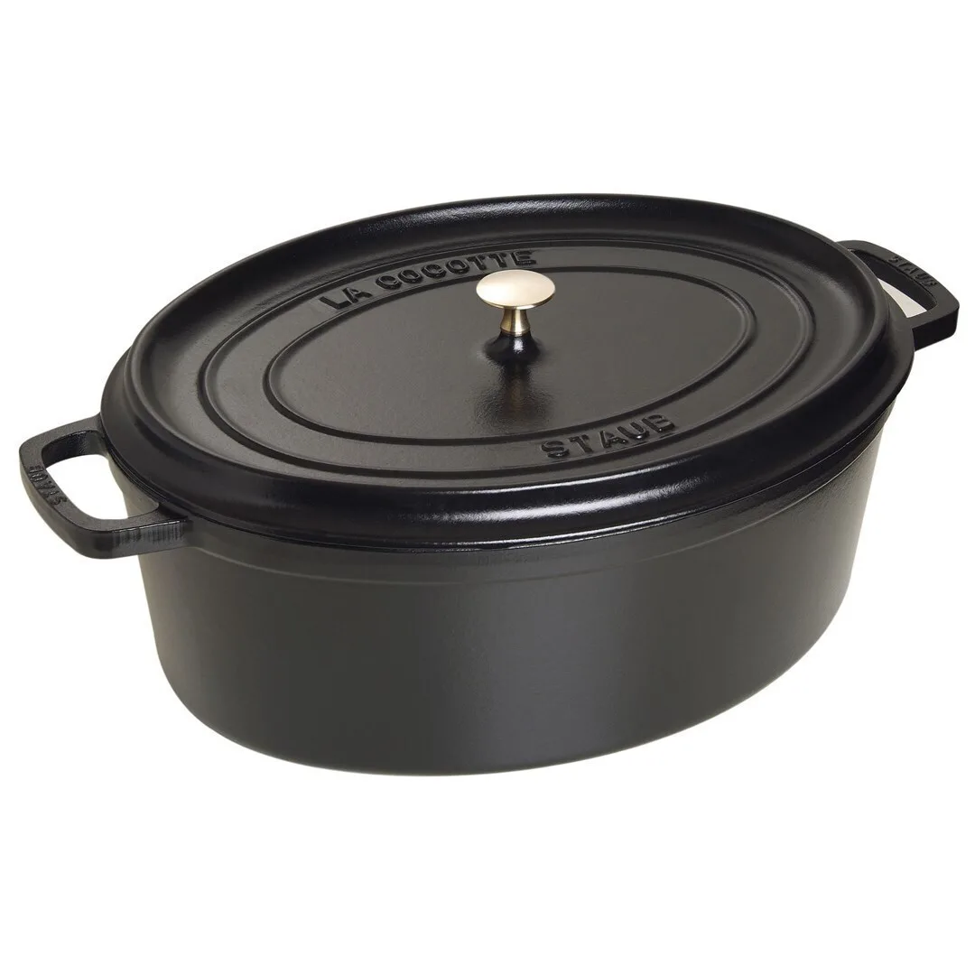 20240628131646_gastra_oval_mantemenia_12lt Staub Γάστρα Οβάλ Μαντεμένια 49x38cm 12lt - Image 1