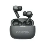 Canyon TWS-10 In-ear Bluetooth Handsfree Ακουστικά με Θήκη Φόρτισης Μαύρα