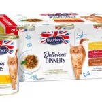 Butcher's Pet Care Delicious Dinners Υγρή Τροφή για Ενήλικες Γάτες σε Κονσέρβα με Κοτόπουλο χωρίς Γλουτένη 6x400gr
