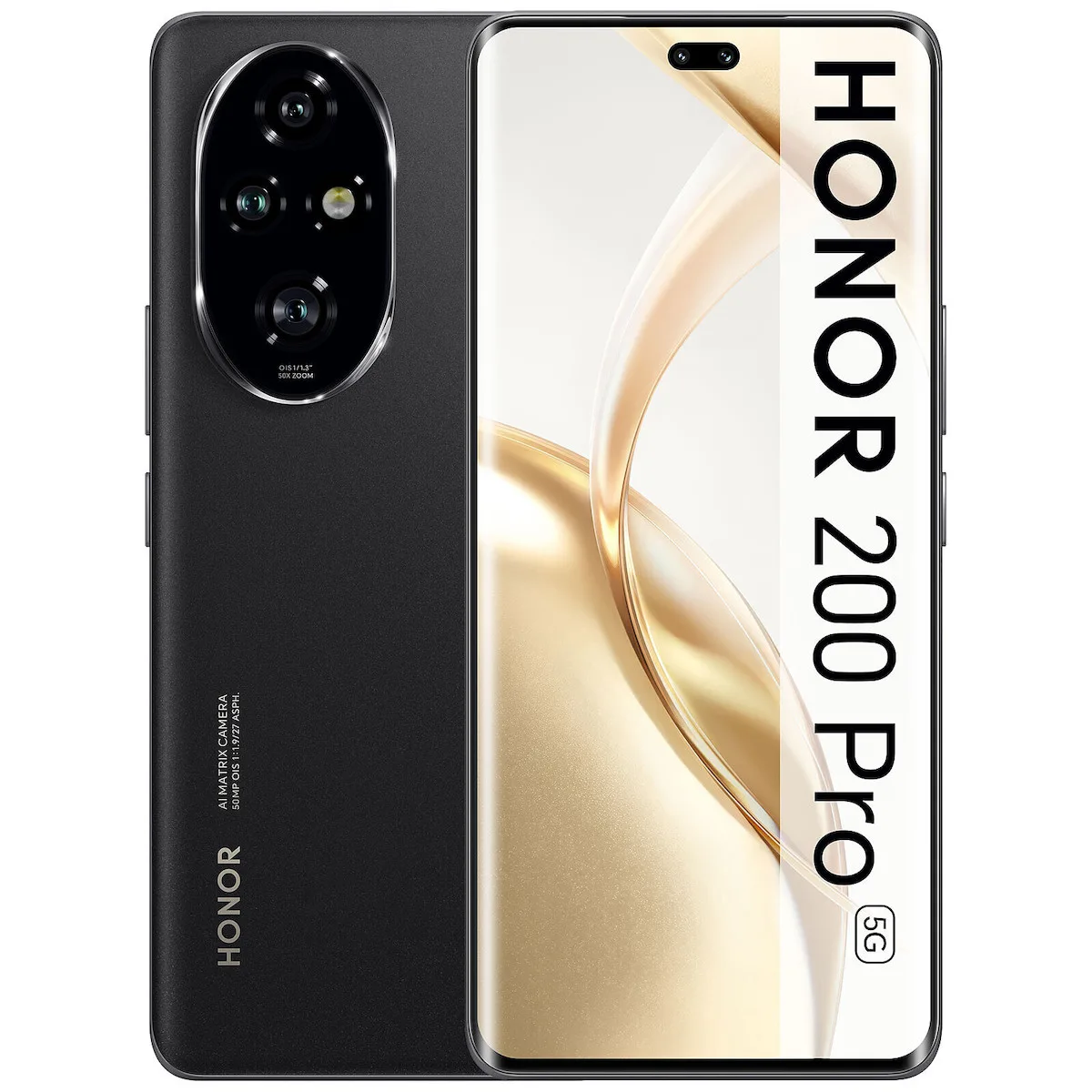 Honor 200 Pro 5G Dual SIM (12/512GB) Μαύρο - Image 1
