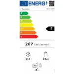 LG Ψυγειοκαταψύκτης 344lt Total NoFrost Υ186xΠ59.5xΒ68.2εκ. Μαύρος GBV3100EEP