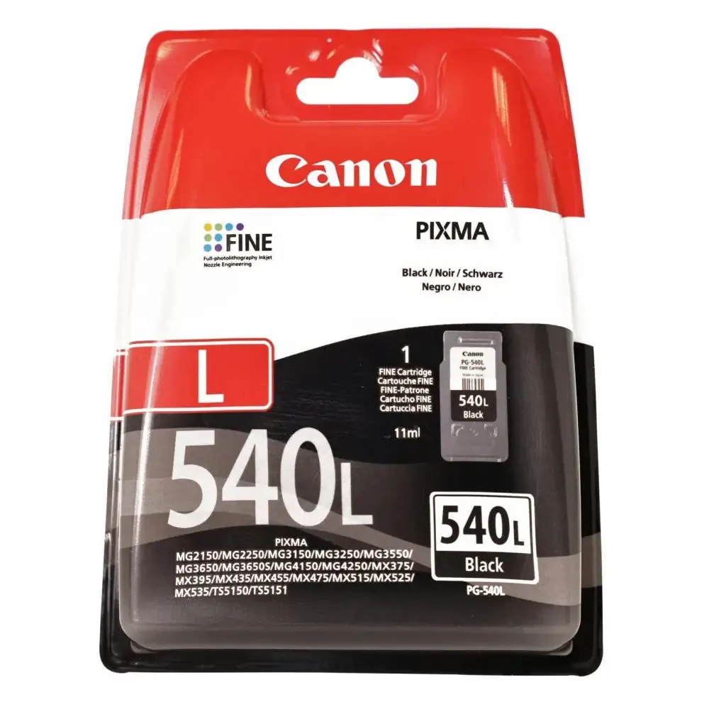20240702102106_canon_pg_540l_melani_ektypoti_inkjet_mayro_5224b011 Canon PG-540L Γνήσιο Μελάνι Εκτυπωτή InkJet Μαύρο (5224B011) - Image 1