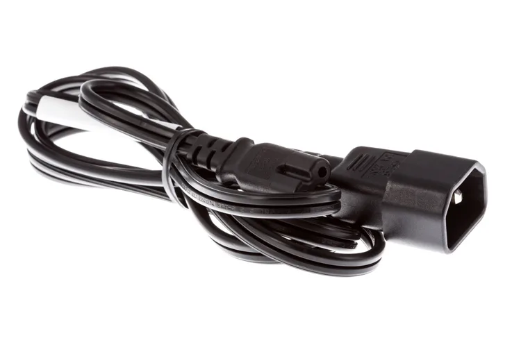 Zebra IEC C7 - IEC C14 Cable 0.5m Μαύρο CS-CC6-IEC - Image 1