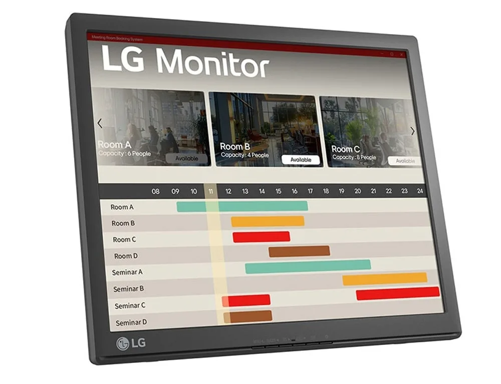 LG 17BR30T-B Touch Φορητό Monitor 17" 1280x1024 με Χρόνο Απόκρισης 5ms GTG - Image 1