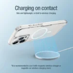 Nillkin Nature Pro Magnetic Back Cover Σιλικόνης / Πλαστικό Διάφανο (iPhone 15 Pro Max) 6902048265967