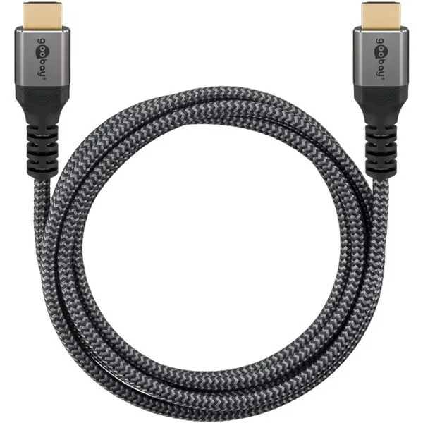 20240704124839_3f32d852 Goobay HDMI 2.0 Cable HDMI male - HDMI male 0.5m Μαύρο 18720 - Image 1