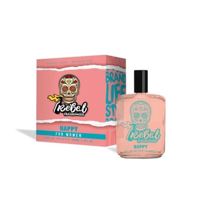 20240704124922_rebel_happy_women_eau_de_toilette_100ml Rebel Happy Women Eau De Toilette 100ml - Image 1