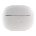 Intenso T302A In-ear Bluetooth Handsfree Ακουστικά με Θήκη Φόρτισης Λευκά