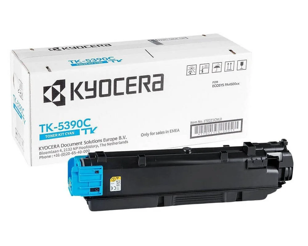 Kyocera TK-5390C Γνήσιο Toner Laser Εκτυπωτή Κυανό 13000 Σελίδων (1T02Z1CNL0) - Image 1