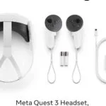 Meta Quest 3 Αυτόνομο VR Headset 512GB για Υπολογιστή με Χειριστήριο