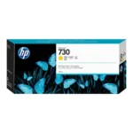 HP 730 Γνήσιο Μελάνι Εκτυπωτή InkJet Κίτρινο (P2V70A)