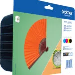 Brother LC-129XL Γνήσιο Πακέτο 4 Μελανιών Εκτυπωτή InkJet Μαύρο / Κυανό / Ματζέντα / Κίτρινο (LC-129XLVALBP)