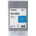 Canon PFI-030 Γνήσιο Μελάνι Εκτυπωτή InkJet Κυανό (3490C001)