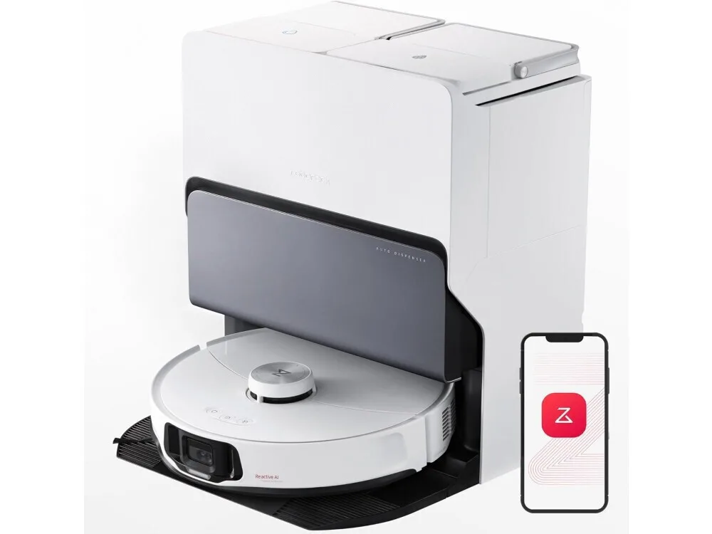 Roborock S8 MaxV Ultra Σκούπα Ρομπότ για Σκούπισμα & Σφουγγάρισμα με Χαρτογράφηση και Wi-Fi Λευκή - Image 1