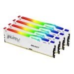 Kingston Fury Beast RGB DDR5 128GB RAM με 4x32GB Modules και Ταχύτητα 5600 για Desktop KF556C40BWAK4-128