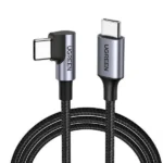 Ugreen US255 Braided USB 2.0 Cable USB-C male - USB-C 60W Μαύρο 0.5m (22566)
