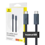 Baseus Flash Series 2 USB 2.0 Cable USB-C male - USB-C 240W Μαύρο 1m P10311803111-00