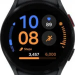 Samsung Galaxy Watch FE Aluminium 40mm με Παλμογράφο (Μαύρο)