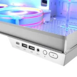 Modecom Panorama ARGB 3F Gaming Midi Tower Κουτί Υπολογιστή με Πλαϊνό Παράθυρο Λευκό