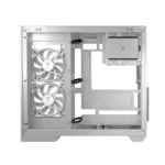 Modecom Panorama ARGB 7F Gaming Midi Tower Κουτί Υπολογιστή με Πλαϊνό Παράθυρο Λευκό