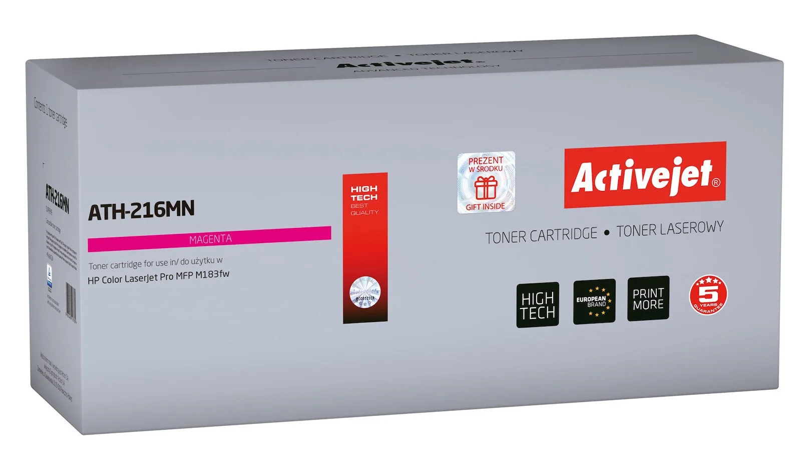20240710122702_23183b72 Active Jet Cartridge Συμβατό Toner για Laser Εκτυπωτή HP 216A W2413A 850 Σελίδων Ματζέντα με Chip (ATH-216MN CHIP) - Image 1