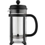 Bodum Java Καφετιέρα Γαλλικού Χειρός Ανοξείδωτη Μαύρη 1lt