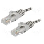 LogiLink U/UTP Cat.5 Καλώδιο Δικτύου Ethernet 0.5m Γκρι 1τμχ CP1022U