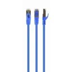 Cablexpert S/FTP Cat.6a Καλώδιο Δικτύου Ethernet 1m Μπλε 1τμχ PP6A-LSZHCU-B-1M
