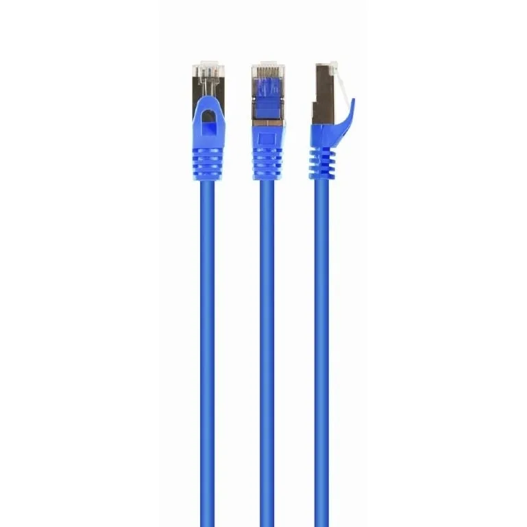 20240710133658_100684df Cablexpert S/FTP Cat.6a Καλώδιο Δικτύου Ethernet 1m Μπλε 1τμχ PP6A-LSZHCU-B-1M - Image 1