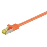 Goobay S/FTP Cat.7 Καλώδιο Δικτύου Ethernet 0.25m Πορτοκαλί 1τμχ 91570