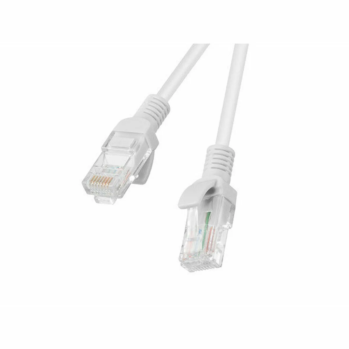 Lanberg U/UTP Cat.5e Καλώδιο Δικτύου Ethernet 0.5m Γκρι 1τμχ PCU5-20CC-0050-S - Image 1