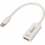 Lindy Μετατροπέας mini DisplayPort male σε HDMI female Λευκό 1τμχ 41719