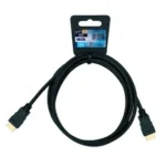 iBox HDMI 1.4 Braided Cable HDMI male - HDMI male 1.5m Μαύρο (ITVFHD0115)