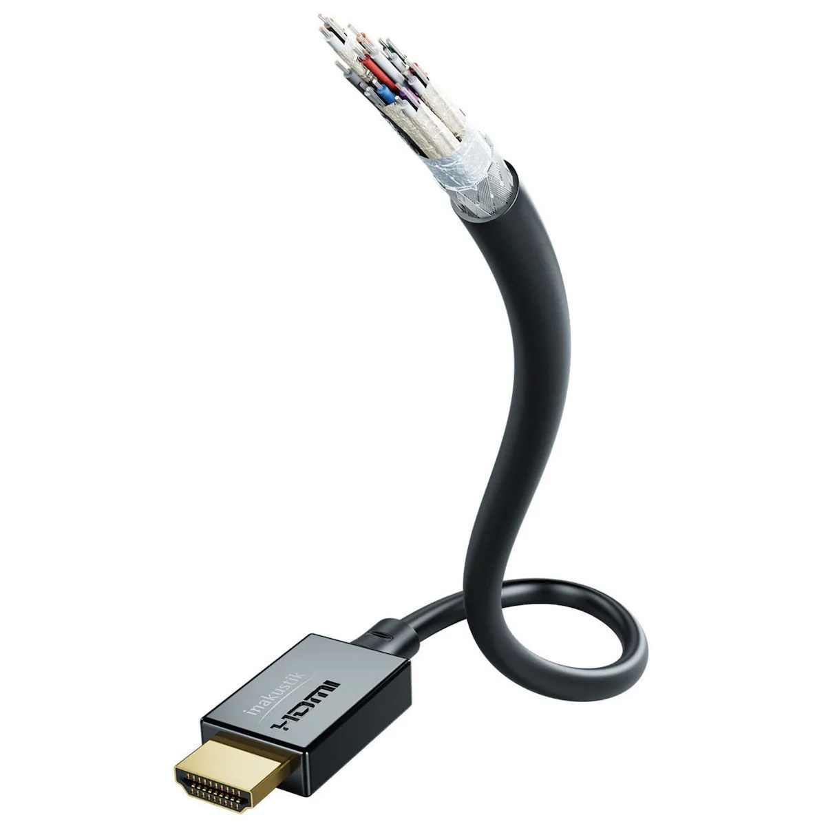Inakustik HDMI 2.1 Cable HDMI male - HDMI male 2m Χρυσό 00324620 - Image 1