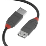 Lindy USB 2.0 Cable USB-A male - USB-A female Μαύρο 1m 36702