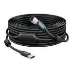 Vention USB 2.0 Cable USB-A male - USB-B male Μαύρο 5m 056534