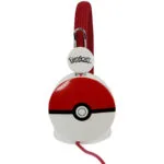 OTL Premium Junior Pokemon Pokeball Ενσύρματα Παιδικά On Ear Ακουστικά Πολύχρωμα