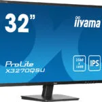 Iiyama Prolite X3270QSU-B1 IPS Monitor 31.5" QHD 2560x1440 με Χρόνο Απόκρισης 3ms GTG