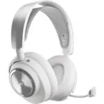 SteelSeries Arctis Nova Pro Ασύρματο Over Ear Gaming Headset με σύνδεση Bluetooth / USB Λευκό