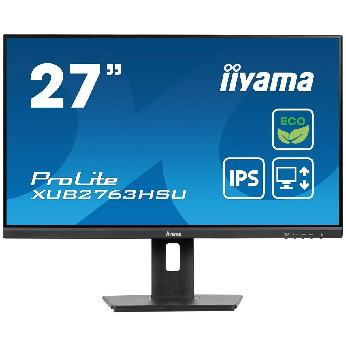 Iiyama ProLite XUB2763HSU-B1 IPS Monitor 27" FHD 1920x1080 με Χρόνο Απόκρισης 3ms GTG - Image 1