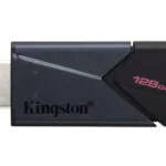 Kingston DataTraveler Exodia Onyx 128GB USB 3.2 Stick Γκρι