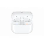 Samsung Galaxy Buds3 Pro Bluetooth Handsfree Ακουστικά με Αντοχή στον Ιδρώτα και Θήκη Φόρτισης Λευκά