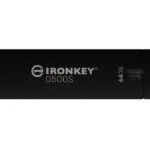 Kingston Ironkey D500s 64GB USB 3.2 Stick Μαύρο