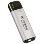Transcend Esd300s 2TB USB 3.2 SSD Stick με σύνδεση USB-C Γκρι