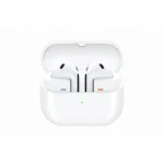Samsung Galaxy Buds3 Bluetooth Handsfree Ακουστικά με Αντοχή στον Ιδρώτα και Θήκη Φόρτισης Λευκά