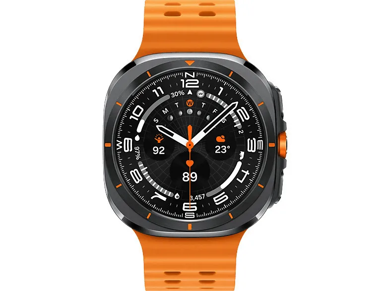 Samsung Galaxy Watch Ultra Titanium 47mm Αδιάβροχο με eSIM και Παλμογράφο (Titanium Gray) - Image 1