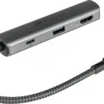 Good Connections USB-C Docking Station με HDMI 4K PD Γκρι (HUB-C002A)