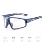 Rockbros Γυαλιά Ποδηλασίας SP216BL με Μπλε Σκελετό και Φωτοχρωμικούς Φακούς