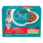 Purina One Υγρή Τροφή για Ενήλικες Γάτες σε Φακελάκι με Βοδινό χωρίς Γλουτένη 12x85gr